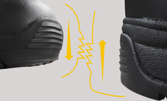 Quick-on/off System Police Boots